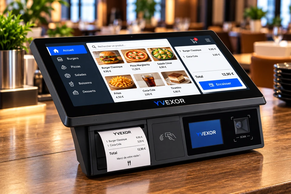Mini caisse Android tout-en-un — vue 1