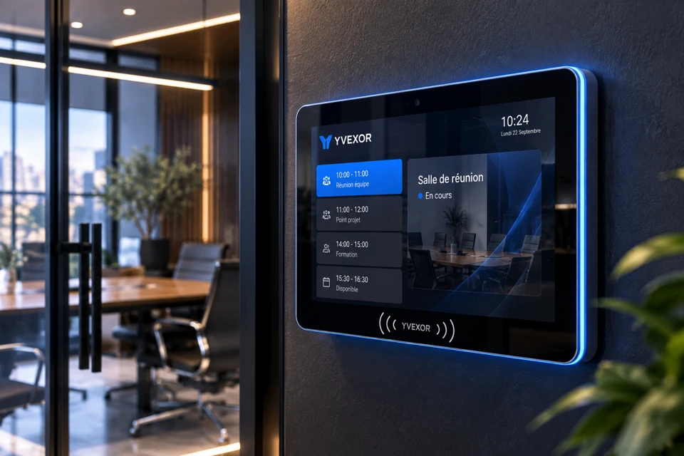 Tablette Android POE avec NFC — vue 1